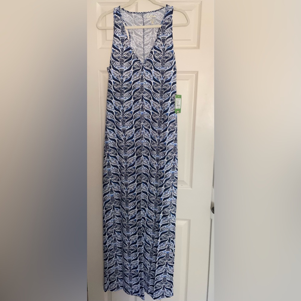 Lilly Pulitzer, Kerri Maxi Dress, Resort White,  size Medium